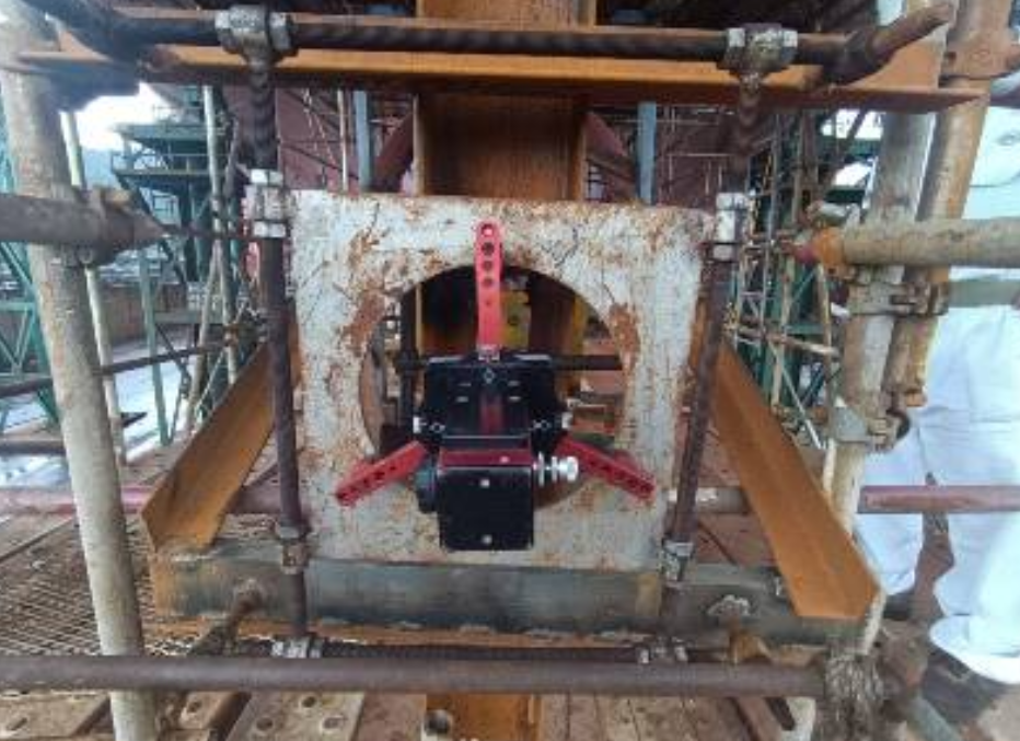 艉管同心度測(cè)量